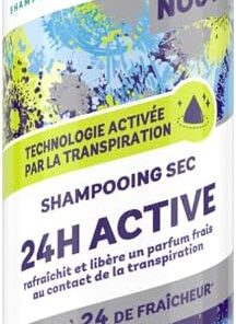 Batiste Champú seco, activo durante 24 horas, refresca el cabello y da volumen, en contacto con el sudor, aroma fresco durante 24 horas, absorbe el exceso de sebo, sin residuos, sin enjuague