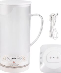 Hervidor de Agua con Hidrógeno de 1100 Ml, Generador de Agua en Hidrógeno con USB, Jarra de Electrólisis de Agua Alcalina Ionizada