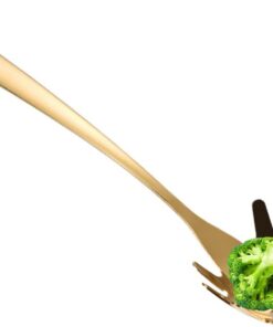 Cuchara para Pasta con Dientes Colador De Pasta Y Fideos De Acero | Cuchara Pasta Cuchara para Espaguetis Escurridor Fideos Cocina Barbacoa y Picnic al Aire Libre Camping y
