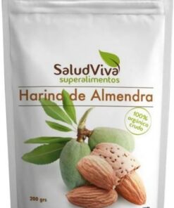 Salud Viva Harina de Almendra Ecológica Cruda 200 g