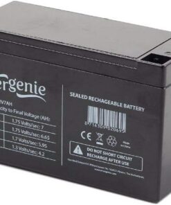 Gembird BAT-12V7AH BAT-12V7AH - Batería de Repuesto para Sistema de subidas (1 x 7 Ah)