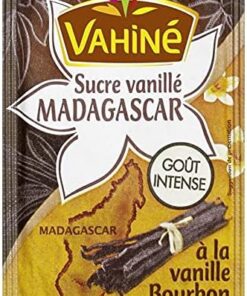 Vahiné Azúcar Vanilla Madagascar Sabor intenso de vainilla Bourbon por 5 bolsas de 7,5 g (lote de 5 o 25 bolsas)
