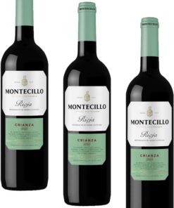 Montecillo Crianza Vino Tinto D.O. Rioja 75cl (Paquete de 3)