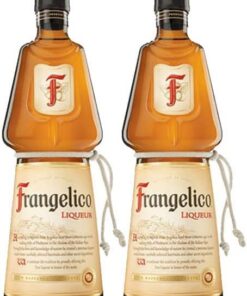 Licor de Avellana Frangelico de 70 cl - Italia - Bodegas Frangelico (Pack de 2 botellas)