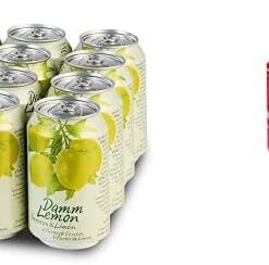 Damm Lemon Cerveza Clara Mediterránea - Pack de 24 x 330 ml, Total: 7920 ml & Cerveza Estrella, Caja de 24 Latas 33cl | Cerveza Lager Mediterránea, Receta Original 1876, 100% Ingredientes Naturales