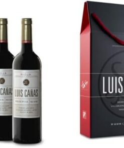 Luis Cañas Reserva Vino Tinto Estuche 3 Botellas - 750 ml & Luis Cañas Crianza Vino Tinto Estuche 3 Botellas - 750 ml