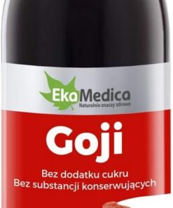 Jugo Goji 100% 500ml / Sok z Jagód Goji 100% 500ml EkaMedica