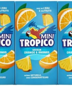 TROPICO Mini Bebida de naranja y piña 6 x 20 cl