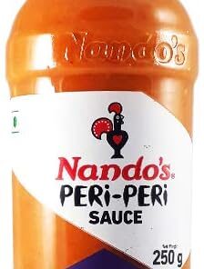Nando´s - Peri - Peri Sauce- Salsa Picante con Ajo - Picante Medio - 250 Ml