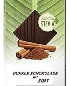 CHOCO NEGRO CANELA STEVIA S/G