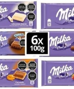 Pack de 6 Tabletas Milka de 100 Gr Surtido Sorpresa