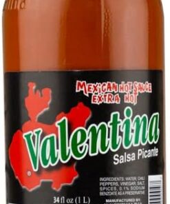 Valentina Salsa Picante Mexican Sauce, Extra Hot - 1 L