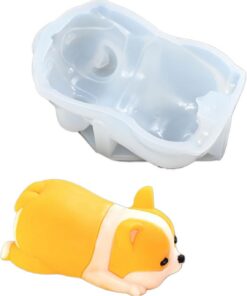 Moldes de silicona para pudines de animales para fondant, chocolate y horneado, ideal para panaderos caseros y entusiastas de la repostería, silicona de fácil uso