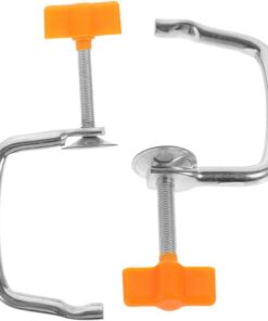 STOBAZA Clip para Máquina para Hacer Pasta y Fideos, Abrazadera de Fijación Manual de Aleación de Hierro y Pp, 2 Piezas para Mantenimiento Práctico y Uso