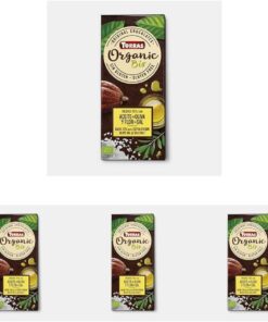 Torras Orgánico Chocolate 70% Cacao Aceite Oliva y Sal, 100g BIO (Paquete de 4)