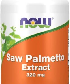 Now Foods, Saw Palmetto Extract (Extracto de Saw Palmetto), 320mg, con Aceite de Semilla de calabaza, 90 Cápsulas veganas, Probado en Laboratorio, Sin Soya, Sin Gluten, Sin OGM
