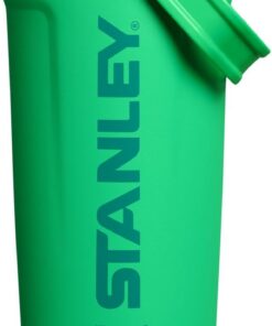 Stanley Activate - Botella agitadora de 20 onzas, vaso agitador de acero inoxidable aislado, almacenamiento base y tapa de flujo rápido.