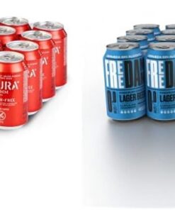 Damm - Cerveza Sin Gluten Daura, Pack de 24 Latas 33cl Cerveza Para Celíacos, Gluten Free, en Lata & Free Cerveza - Paquete de 24 x 330 ml - Total: 7920 ml