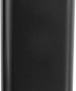 sourcing map Petaca para licor de 140 ml, acero inoxidable, a prueba de fugas, para camping, senderismo, actividades al aire libre, color negro
