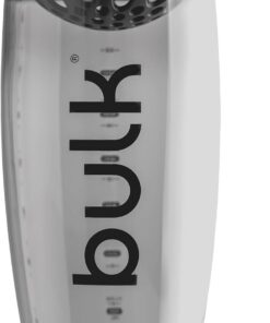 Bulk x Promixx Pursuit Ecozen Shaker | Negro | 700ml | Ecológico & Resistente a Golpes | Tapa Antifugas | Agitador Snap-Fit para Shakes Suaves | Uso Diario