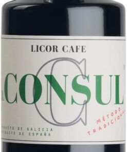 Licor Café El Consul - Tradición Gallega desde Ourense, Elaborado con Café Arábica Recién Tostado para un Sabor Duradero - Ideal en Chupito Frío o con Hielo.