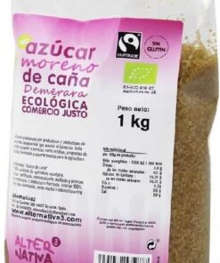 Azucar Demerara moreno de caña Bio 1kg Alternativa3