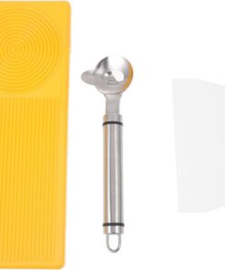 SHINEOFI Set de 4 Tablas de Plástico y Acero Inoxidable para Hacer Pasta Casera, Práctico Rebabas, Adecuado para Macarrones y Fideos Hogar Color Aleatorio