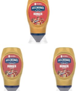 Hellmann'S Salsa Burger, 250ml (Paquete de 3)