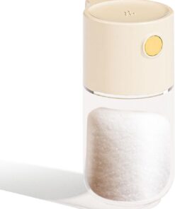 Medir botella de especias, salero y pimentero, botella de especias | cuantitativa , espolvorear con precisión de 0,5 gramos de sal medidora