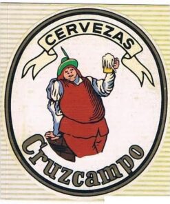 Genérico PEGATINA ANTIGUA CERVEZAS CRUZCAMPO