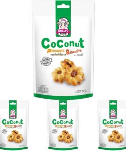 Dolly'S Galletas de Piña y Coco Paquete de 4 x 70 Gr 70 g