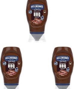 Hellmann's, Salsa Barbacoa Bocabajo, 285g (Paquete de 3)