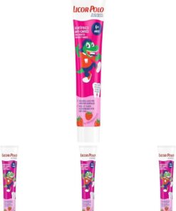 Licor del Polo Ldp Junior +6 Años Fresa75Ml Es (Paquete de 4)