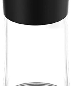 PAHION Generador De Botella De Agua Portátil Rico En Hidrógeno 3 En 1 Vidrio De Agua Rico En Hidrógeno Reutilizable 12 Minutos De Contenido De Hidrógeno Alrededor De 2000PPB Modo Dual 420ml(Black)
