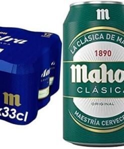 Mahou Pack Cerveza Clásica 28 Latas + Maestra Doble Lúpulo Tostada 24 Latas