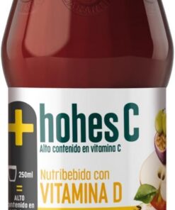 Zumo de frutas con vitamina d Hohes c botella 1 l (Paquete de 6)