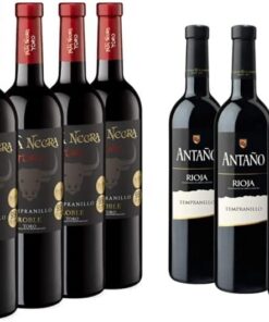 Pata Negra Roble - Vino Tinto D.O. Toro - Antaño Tempranillo - Caja de 6 Botellas x 750 ml