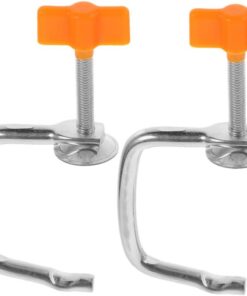 VALICLUD Clip Ajustable para Máquina de Pasta 2 Piezas Metal y Pp Compatible Accesorio Cocina Utensilio Repuesto para Hacer Fideos y Pasta Manual Hogar