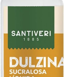 SANTIVERI - Dulzina Sucralosa Liquida, Edulcorante Sucralosa, 100% Natural, Para todas las Dietas | 0% calorías, Sabe a azúcar - 90 ml
