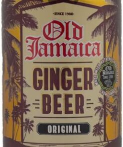 Cerveza de jengibre Ginger Beer sin alcohol 33 cl Pack 4 botellas Bebida carbonatada refrescante con jengibre jamaicano ideal para cócteles y mixer
