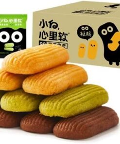 Chinese Casual Snacks - Galletas de azúcar crujientes y esponjosas con sabor mixto, 240 g