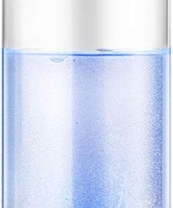 Las Botellas de ionizador de Agua de hidrógeno de 360 ml proporcionan Agua alcalina de hidrógeno sin ozono sin Cloro Residual Alto Vidrio de borosilicato Botellas de Agua Recargables USB portátiles,