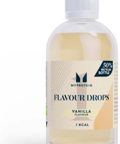 MyProtein Flavdrops Saborizante Natural, Sabor Vainilla - 50 ml