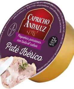 PATE IBERICO CAPRICHO ANDALUZ MONODOSIS 25 GR (60 UNIDADES)