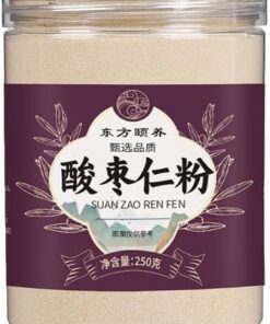 250g De Polvo De Azufaifo Agrio Puro Molido a Mano Aroma Natural Té De Hierbas Chino Original Exquisito Sin Aditivos Para Mejorar El Sueño Bebida Greenfood (1pc)