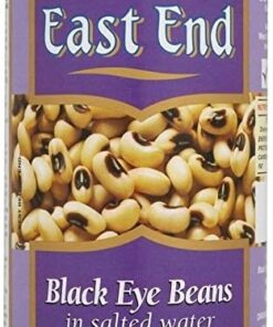 East End Frijoles De Ojo Negro En Salmuera 400g (Paquete de 6)