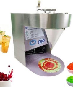 Popping Boba Herramienta Moldeo Taro Bal,Perlas De Tapioca Hacer Boba | Tamaño Y Velocidad Ajustables,Moldeo 50 Kg/H,Material Acero Inoxidable,Para Tiendas Té Burbujas,Yogur Helado Coberturas