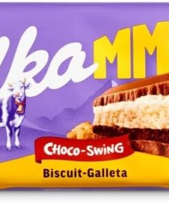 Milka MMMAX Choco Swing Tableta Grande Chocolate Leche, Galleta, y Cacao, 300g | Tableta grande Milka de chocolate con leche, galleta y crema de cacao, para disfrutar en cualquier momento del día