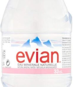 Evian - Natural Mineral Water - 9x330ml