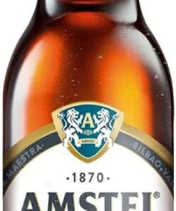AMSTEL ORO 0,0 Cerveza tostada sin alcohol botella 25 cl